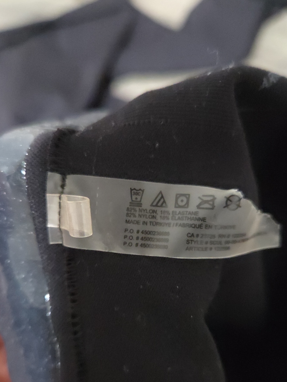 Aritzia Black High-Waist Shaping Bodysuit Shorts - Picture 6 of 6